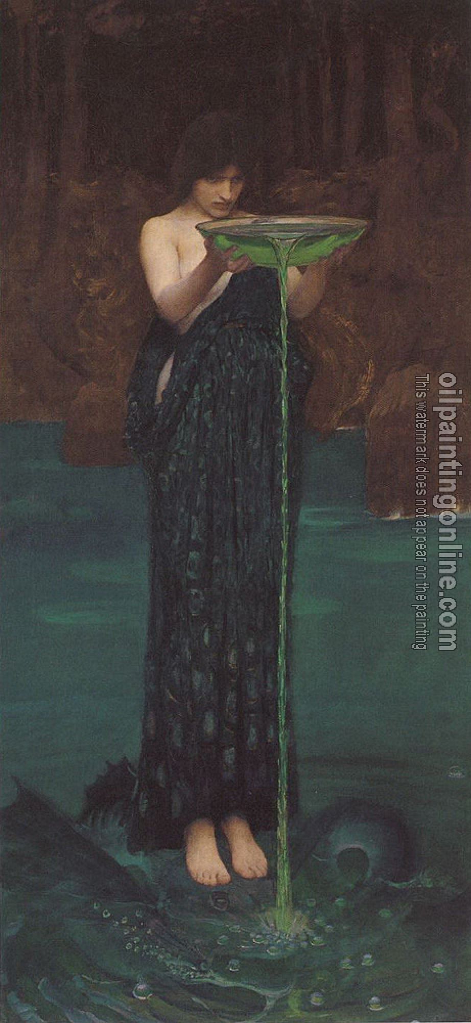 Waterhouse, John William - Circe Invidiosa